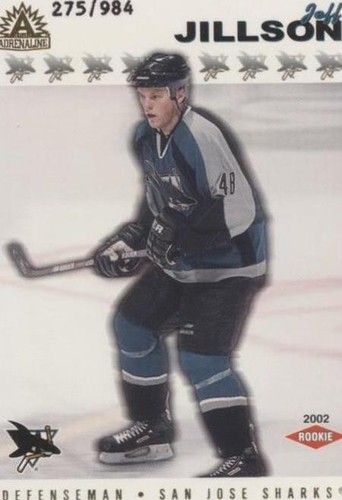 2001-02 Pacific Adrenaline - Jeff Jillson #223