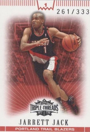 2007-08 Topps Triple Threads - Jarrett Jack #82