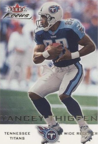 2000 Fleer Focus Yancey Thigpen #35