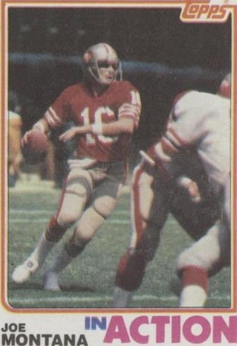 1982 Topps Joe Montana #489