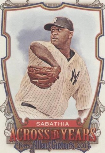 2013 Topps Allen & Ginter's - C.C. Sabathia #ATY-CCS