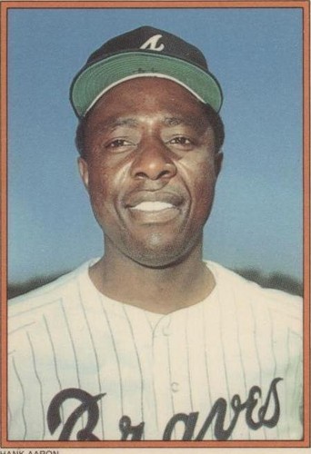1985 Topps Circle K All Time Home Run Kings - Hank Aaron #1