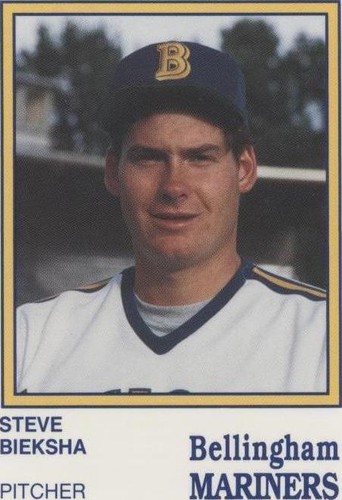 1987 International Sportcard Bellingham Mariners - Steve Bieksha #29