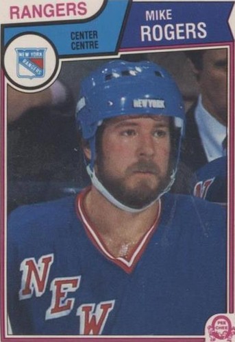 1983-84 O-Pee-Chee - Mike Rogers #254