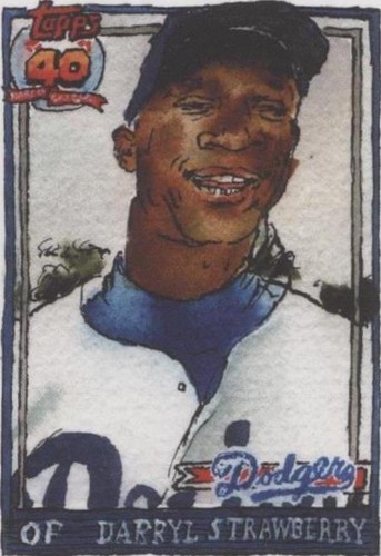 2022 Topps Spotlight 70 II By Andy Friedman - Darryl Strawberry #53
