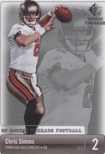 2007 SP Rookie Threads Chris Simms #93