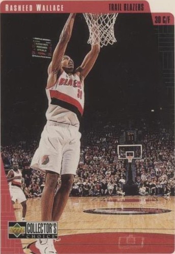 1997-98 Upper Deck Collector's Choice - Rasheed Wallace #313
