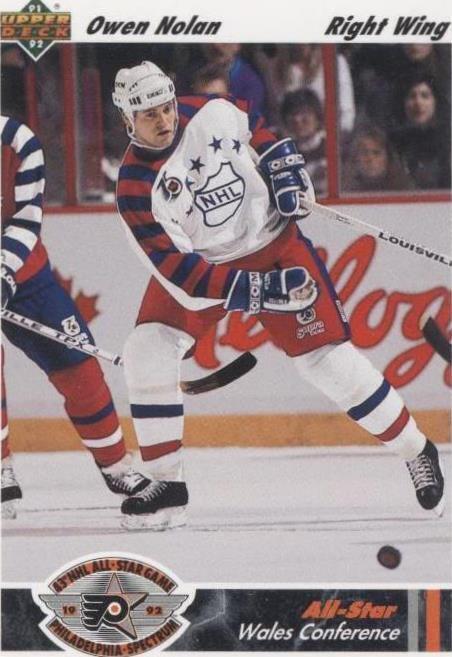 1991-92 Upper Deck - Owen Nolan #619