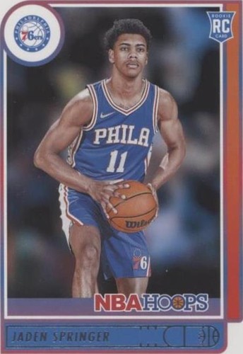 2021-22 Panini NBA Hoops - Jaden Springer #239