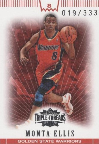 2007-08 Topps Triple Threads - Monta Ellis #71