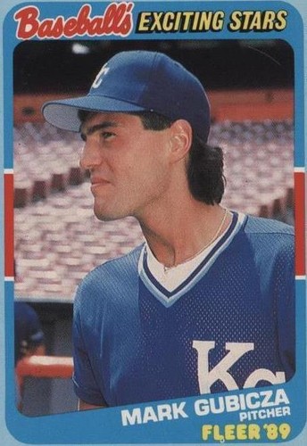 1989 Fleer Baseball's Exciting Stars - Mark Gubicza #19