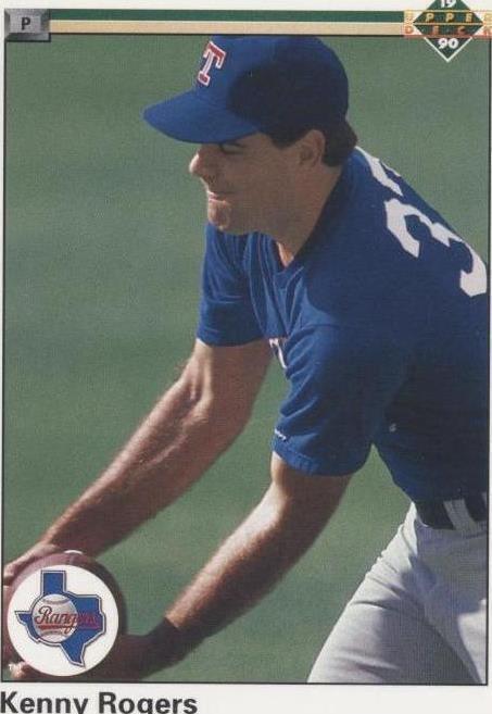 Upper Deck 1990 - Kenny Rogers #606