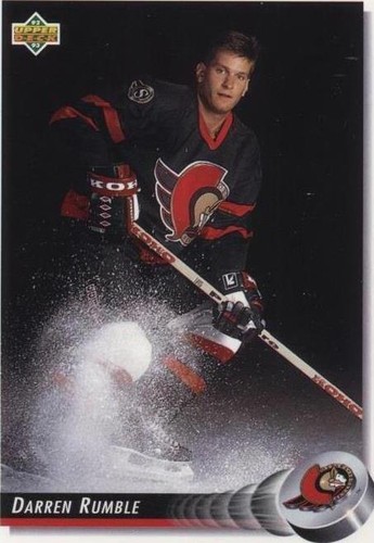 1992-93 Upper Deck - Darren Rumble #110