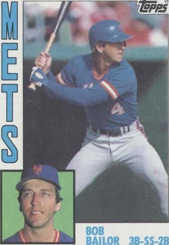 1984 Topps - Bob Bailor #654