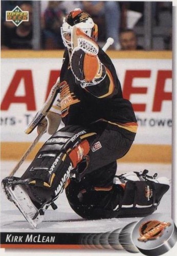 1992-93 Upper Deck - Kirk McLean #299