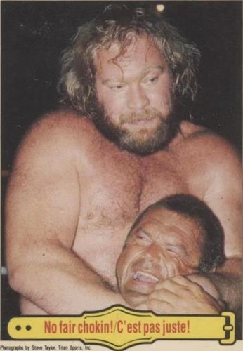 1985 O-Pee-Chee WWF - Big John Studd Ivan Putski #36