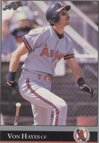 1992 Leaf - Von Hayes #177
