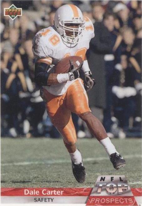 1992 Upper Deck Gold Dale Carter #G3