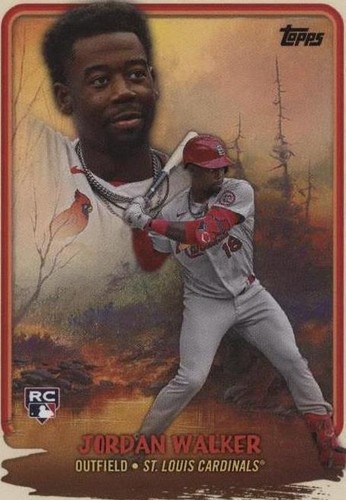 2023 Topps X Bob Ross The Joy of Baseball - Jordan Walker #BT-10