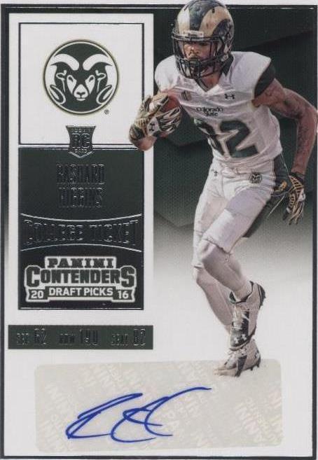 2016 Panini Contenders Draft Picks Rashard Higgins #119