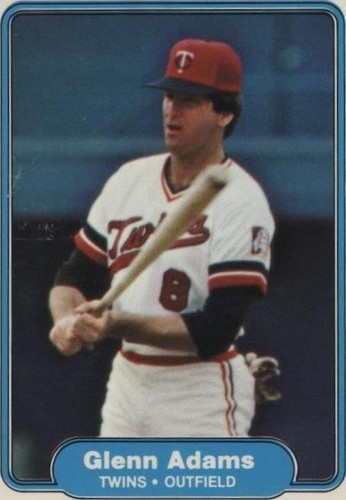 1982 Fleer - Glenn Adams #545