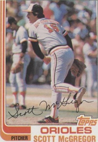 1982 Topps - Scott McGregor #617
