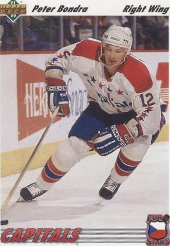 1991-92 Upper Deck - Peter Bondra #E12