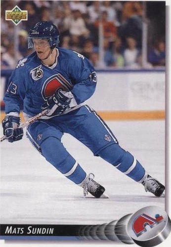 1992-93 Upper Deck - Mats Sundin #121