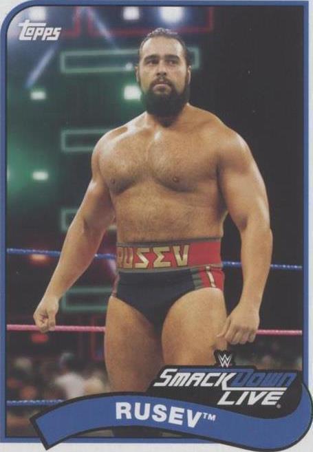 2018 Topps Heritage WWE - Rusev #65