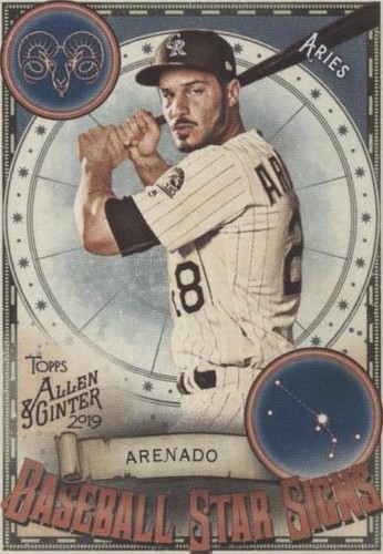 2019 Topps Allen & Ginter - Nolan Arenado #BSS-33