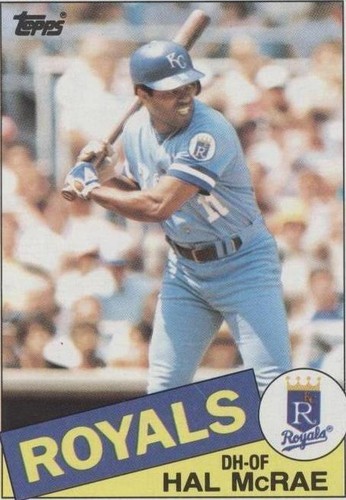 1985 Topps - Hal McRae #773