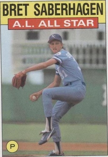 1986 Topps - Bret Saberhagen #720