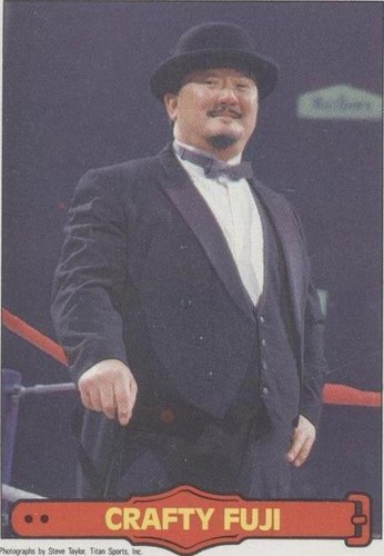 1985 O-Pee-Chee Pro Wrestling Stars - Mr. Fuji #31