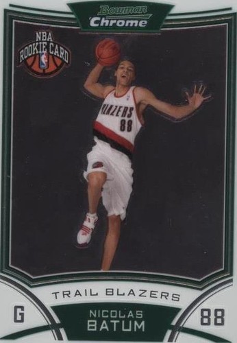 2008-09 Bowman Draft Picks & Stars - Nicolas Batum #148