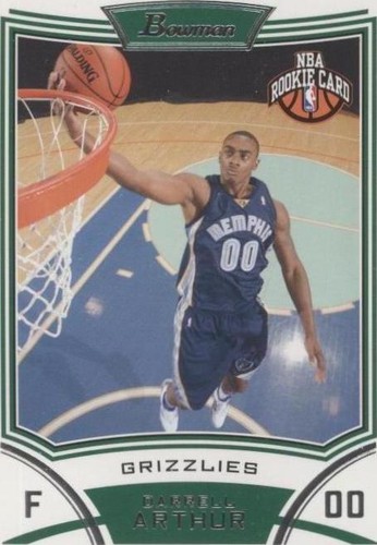 2008-09 Bowman Draft Picks & Stars - Darrell Arthur #150