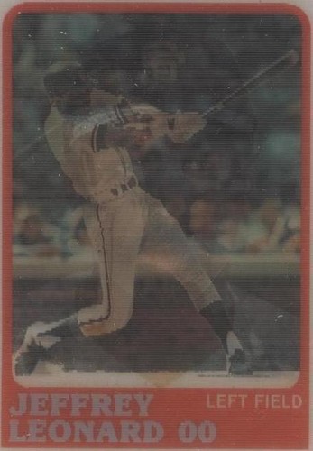 1988 Sportflics - Jeffrey Leonard #82