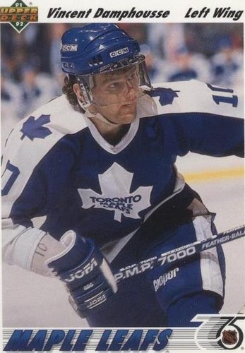 1991-92 Upper Deck - Vincent Damphousse #136