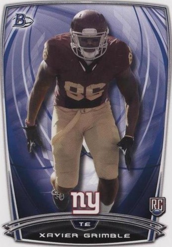 2014 Bowman Xavier Grimble #40