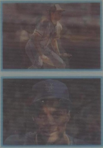 1986 Sportflics Rookies - Cal Ripken Darryl Strawberry Dave Righetti #48