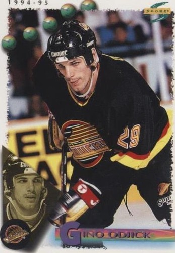 1994-95 Score - Gino Odjick #9