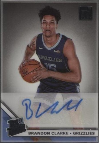 2019-20 Panini Clearly Donruss - Brandon Clarke #CA-BCL