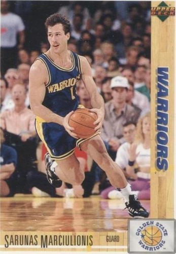 1991-92 Upper Deck International - Sarunas Marciulionis #53