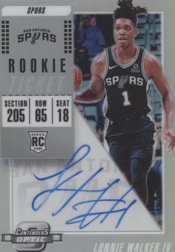 2018-19 Panini Contenders Optic - Lonnie Walker IV #118