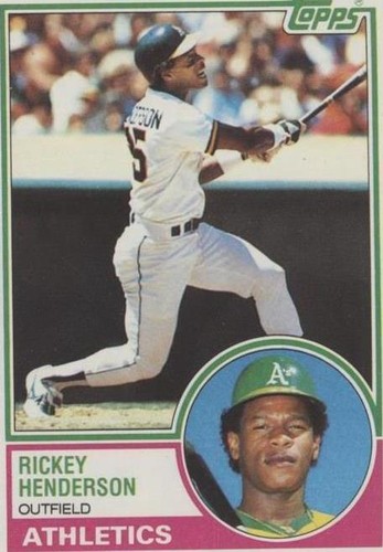 1983 Topps - Rickey Henderson #180