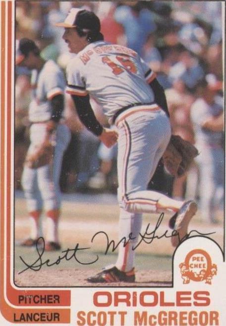 1982 O-Pee-Chee - Scott McGregor #316
