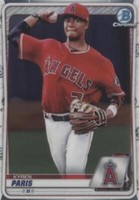 2020 Bowman Chrome - Kyren Paris #BCP-246