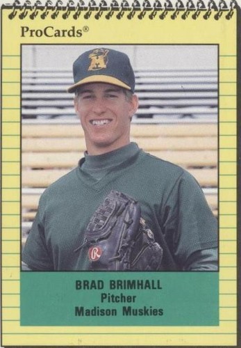 1991 ProCards Minor League - Bradley Brimhall #2122