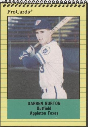 1991 ProCards Minor League - Darren Burton #1727