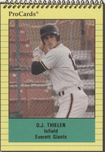 1991 ProCards Minor League - D.J. Thielen #3925