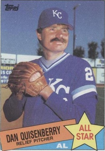 1985 Topps - Dan Quisenberry #711
